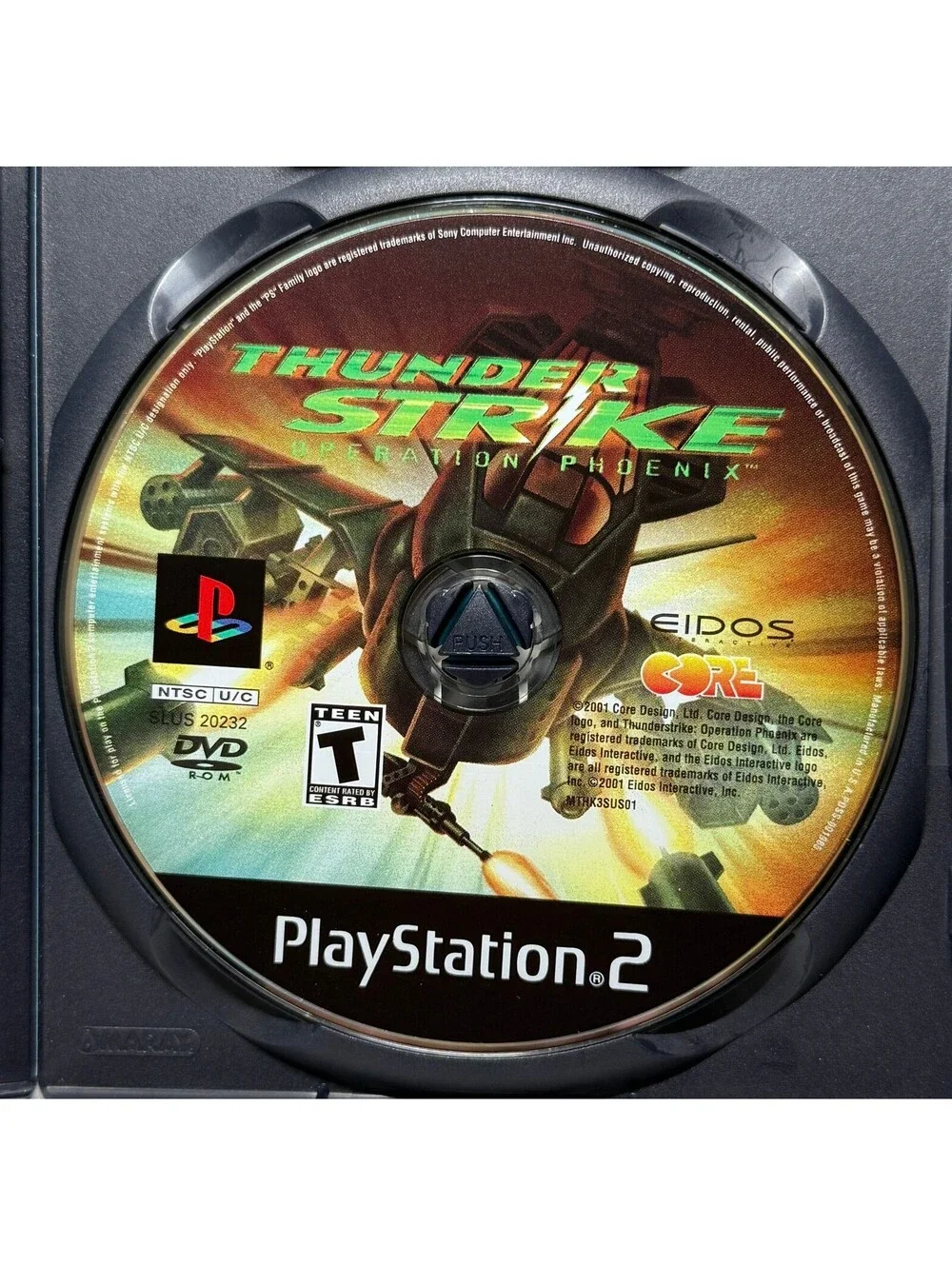 Thunder Strike Operation Phoenix PS2 PlayStation 2 Complete CIB Manual